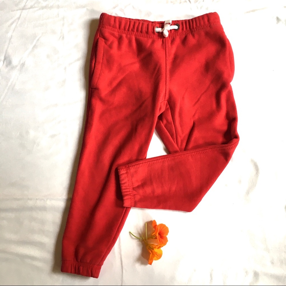 Red Canada sweat pants